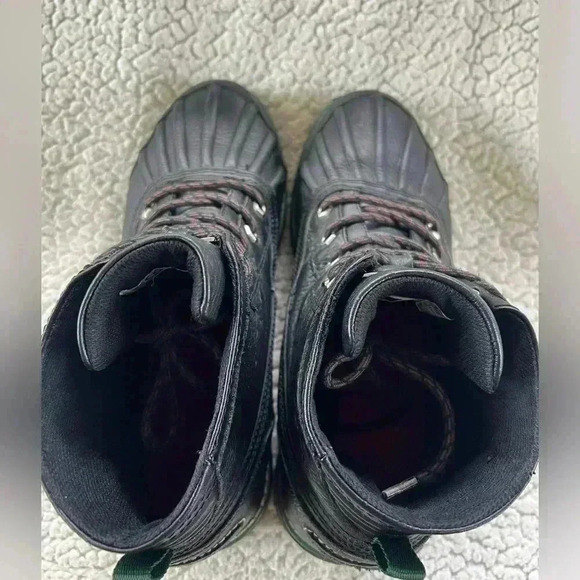 Coogi Men’s Black Leather Mid Top Boots Size Men’s 11 - Picture 5 of 8